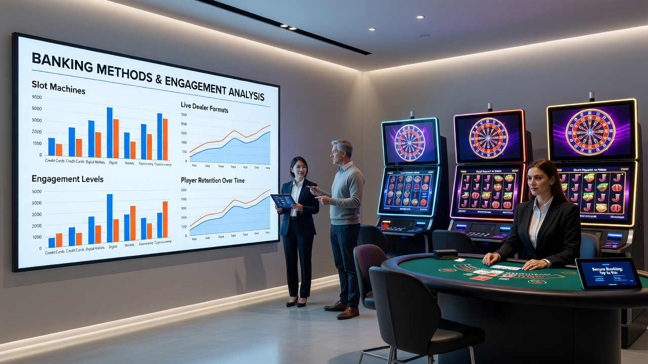 Comparison graphic of transaction timelines for different payment methods used in online slots and live casino tables