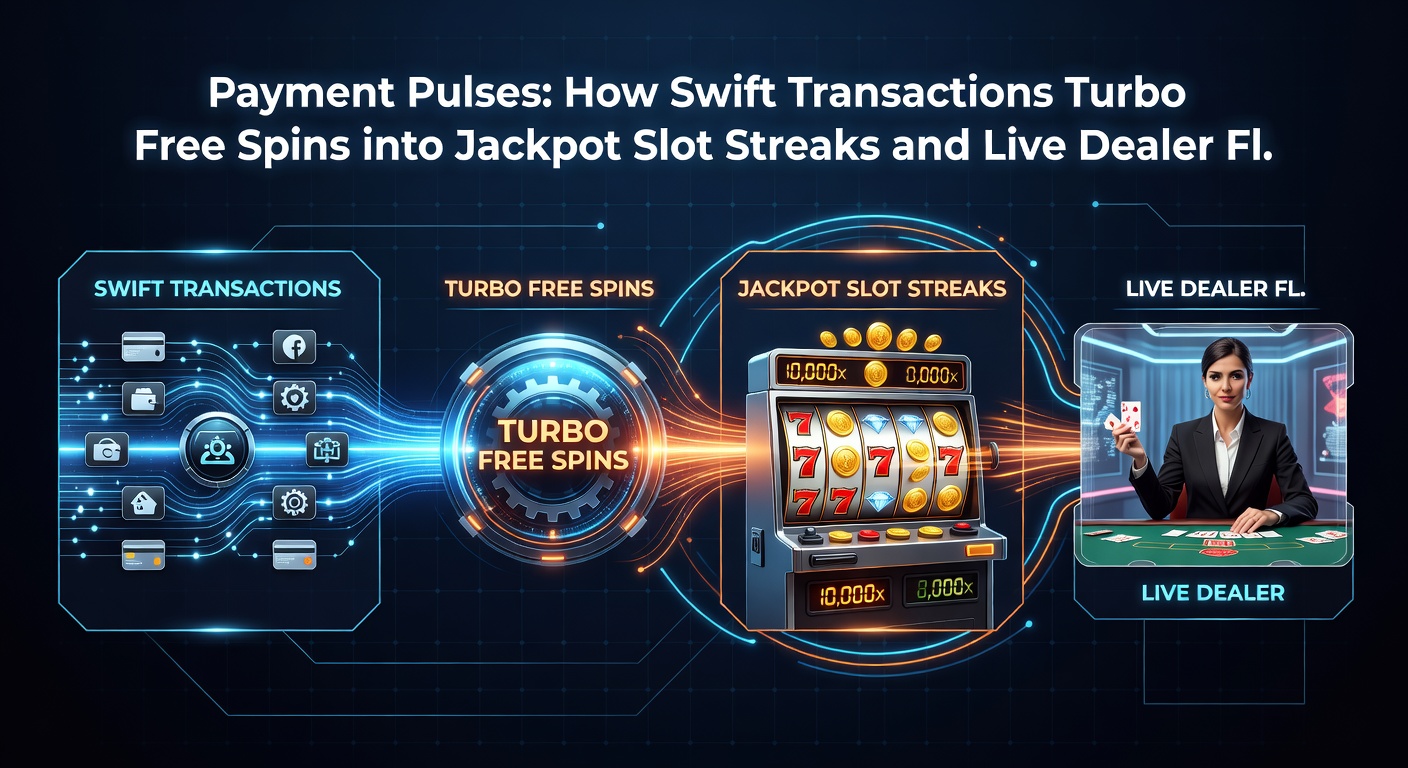Vibrant illustration of jackpot meters climbing rapidly amid free spin icons and live dealer roulette wheels in motion