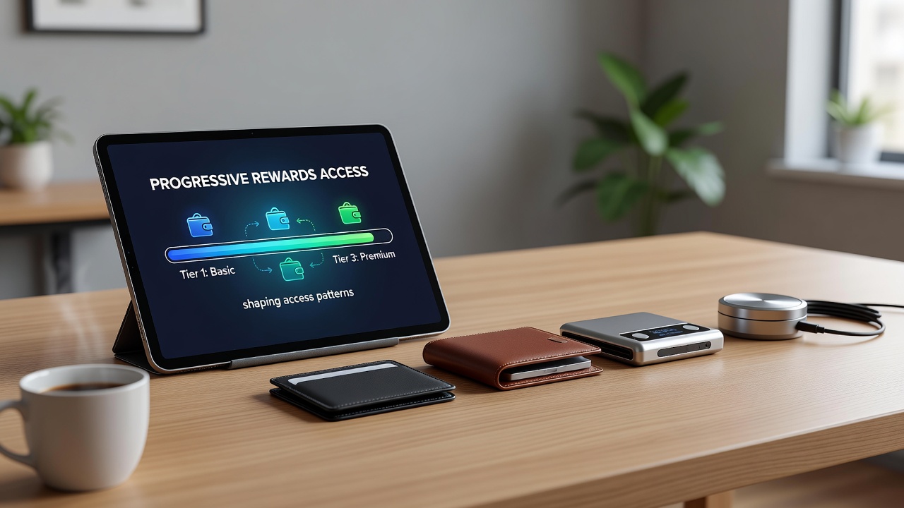 Close-up of mobile screen showing progressive jackpot meter and linked wallet transaction